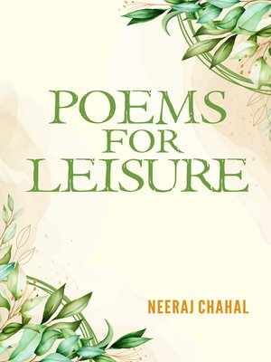cover image of Poems For Leisure